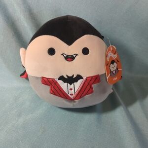 NWT Squishmallow 2023 Dracula Vlad Vampire 8" Plush Halloween
